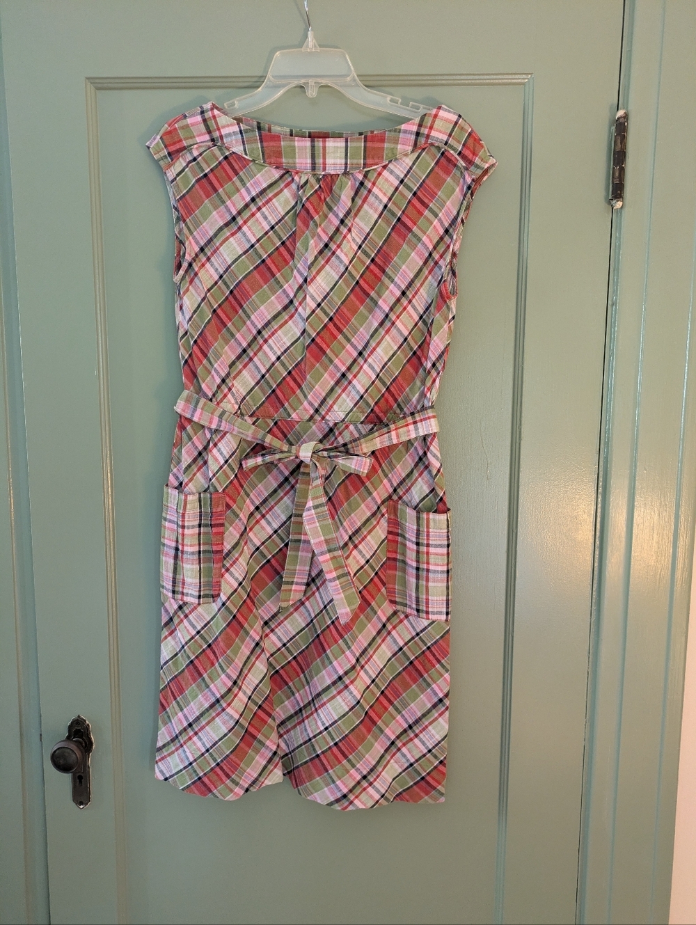 Lands' End - Plaid Dress Size 4